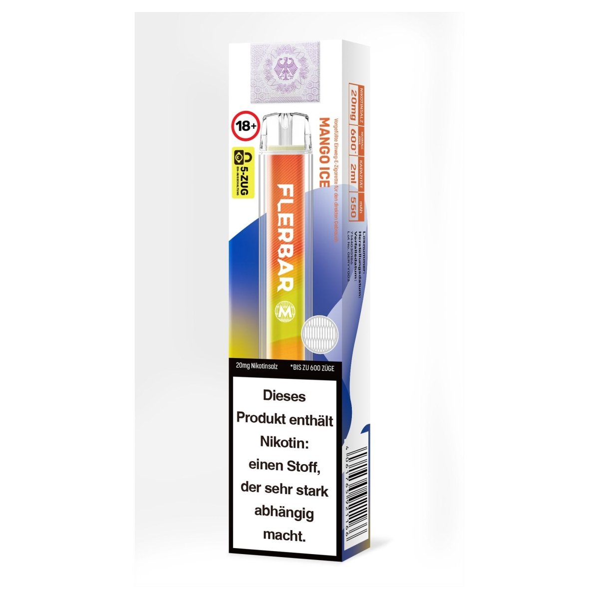 Flerbar M Einweg-E-Zigarette 20 mg/ml – Ansicht 14