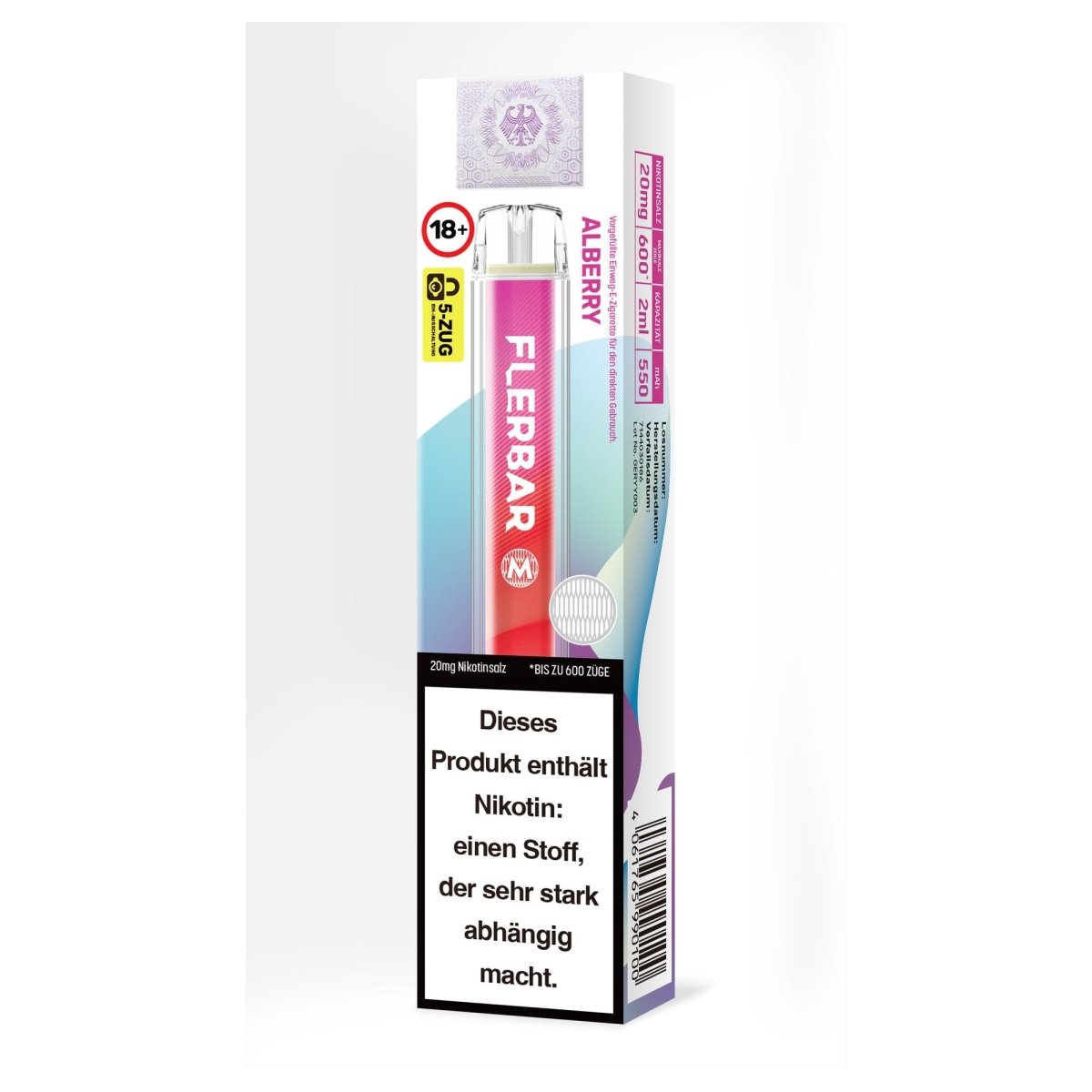 Flerbar M Einweg-E-Zigarette 20 mg/ml – Ansicht 15