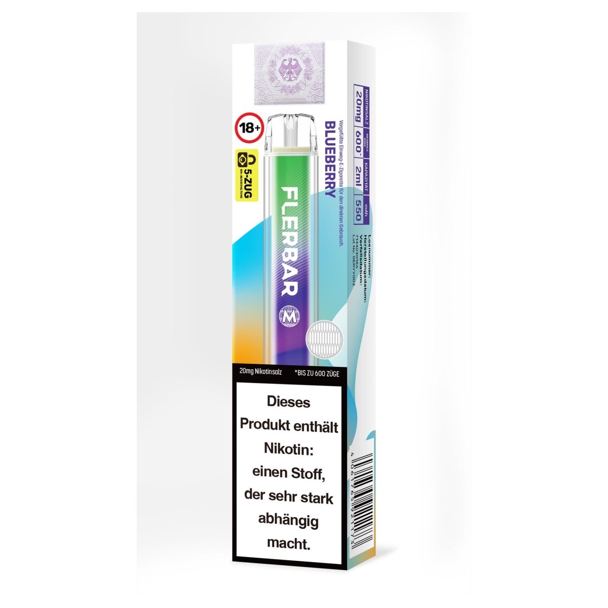 Flerbar M Einweg-E-Zigarette 20 mg/ml – Ansicht 19