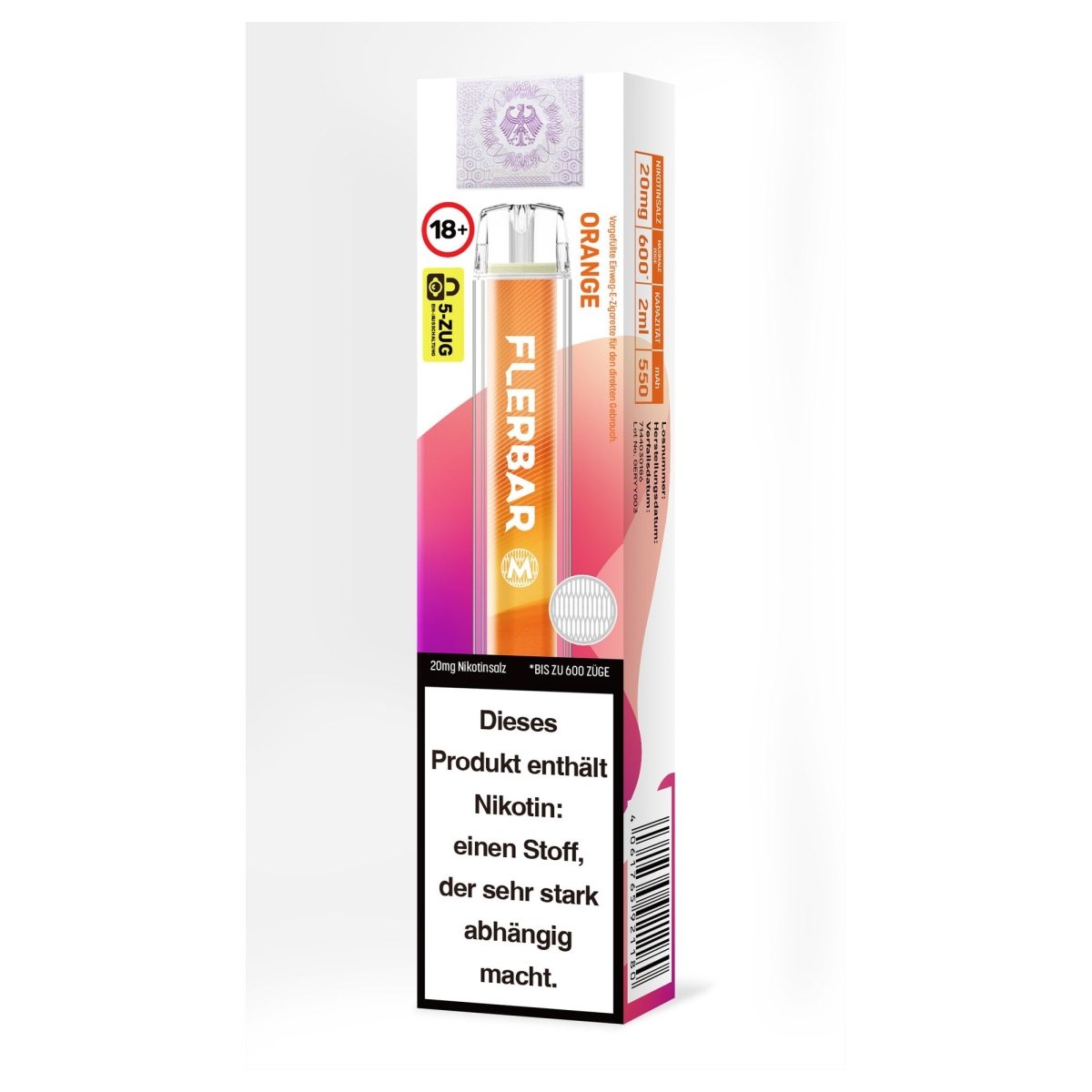 Flerbar M Einweg-E-Zigarette 20 mg/ml – Ansicht 2