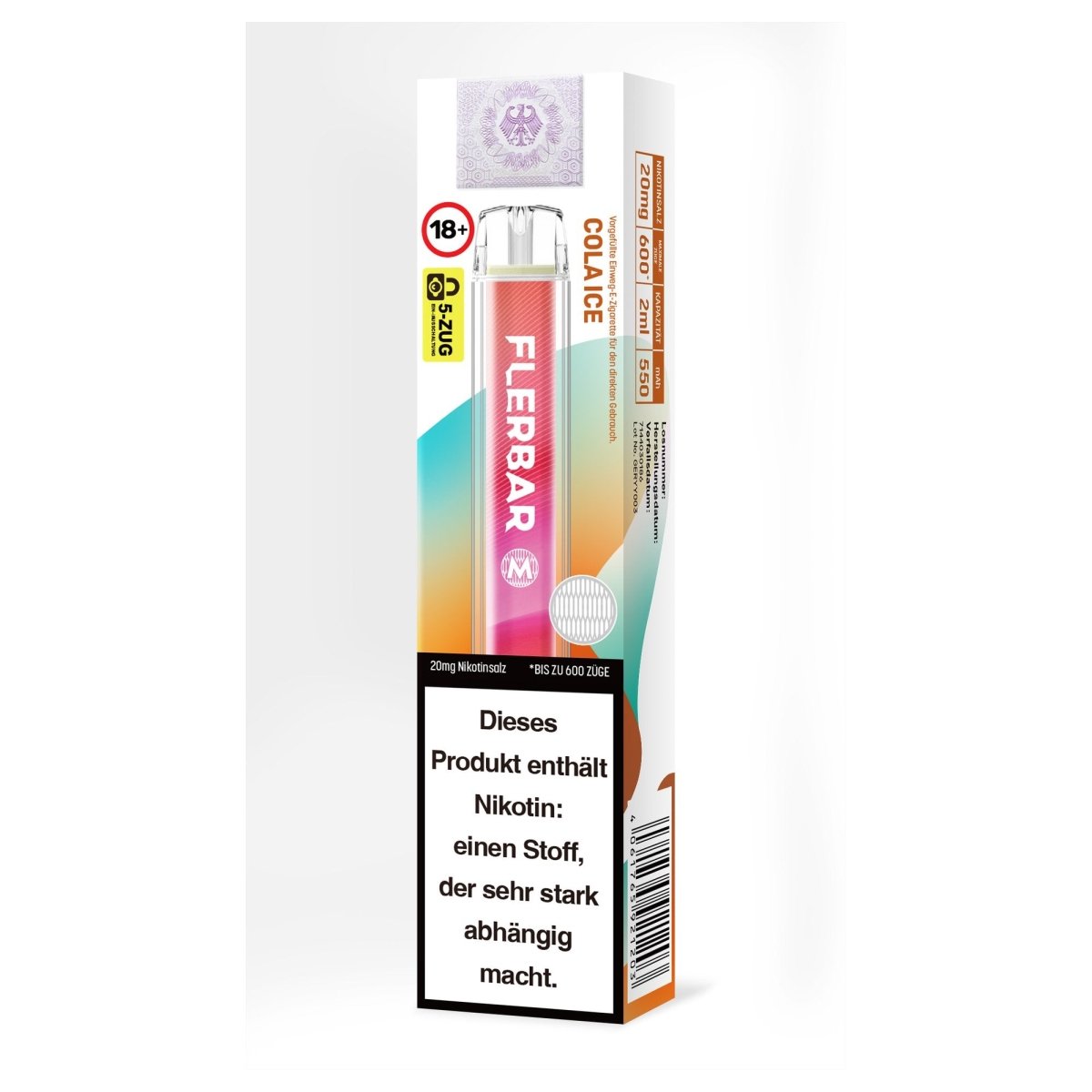 Flerbar M Einweg-E-Zigarette 20 mg/ml – Ansicht 20