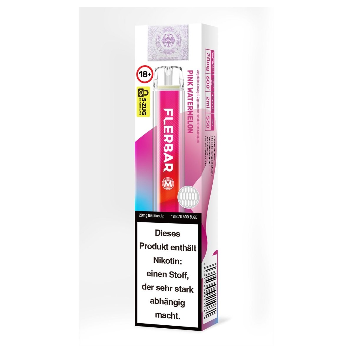 Flerbar M Einweg-E-Zigarette 20 mg/ml – Ansicht 4