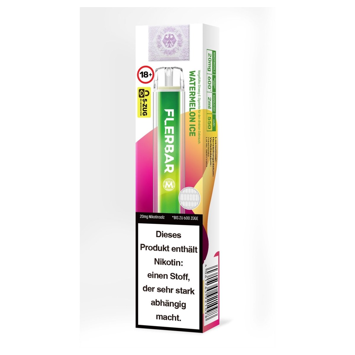 Flerbar M Einweg-E-Zigarette 20 mg/ml – Ansicht 5