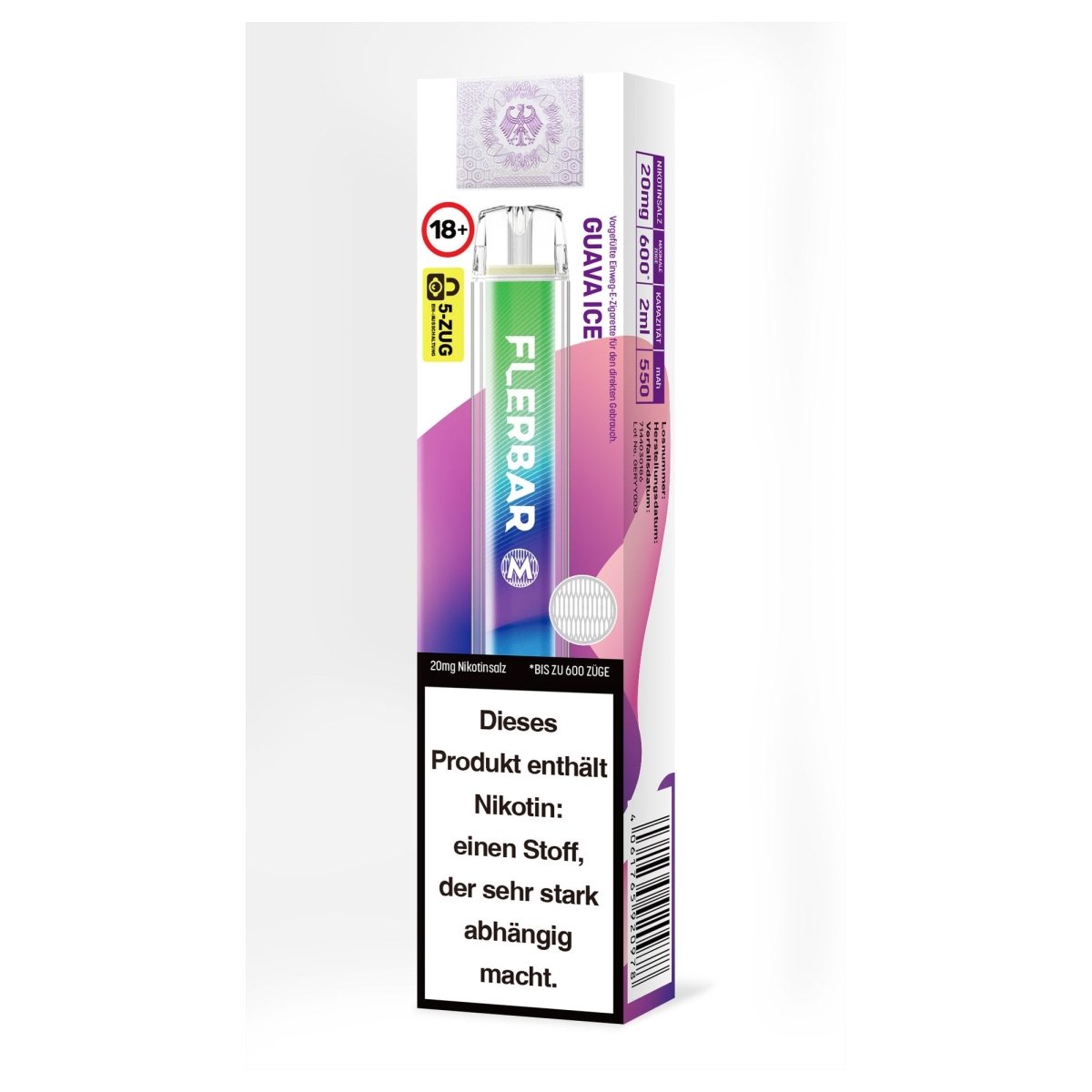 Flerbar M Einweg-E-Zigarette 20 mg/ml – Ansicht 6