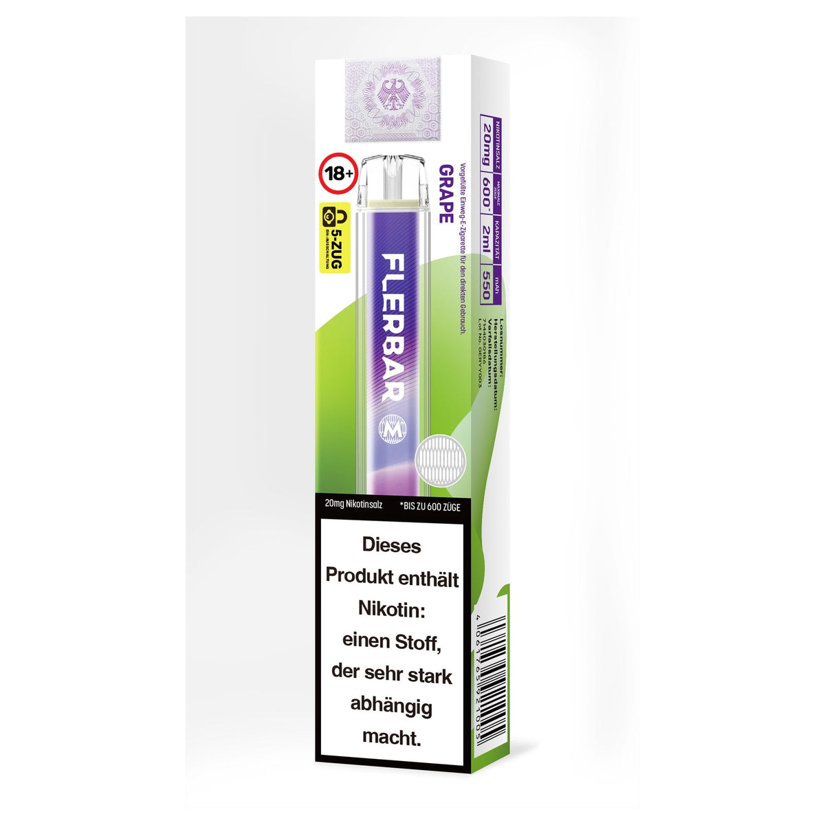 Flerbar M Einweg-E-Zigarette 20 mg/ml – Ansicht 8
