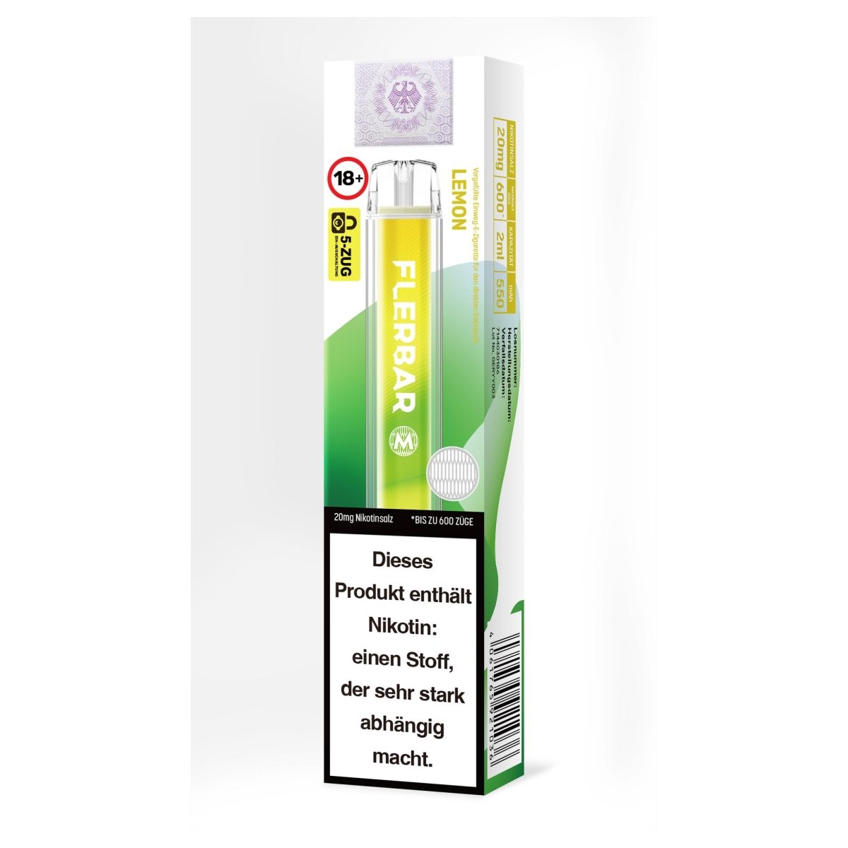 Flerbar M Einweg-E-Zigarette 20 mg/ml – Ansicht 9