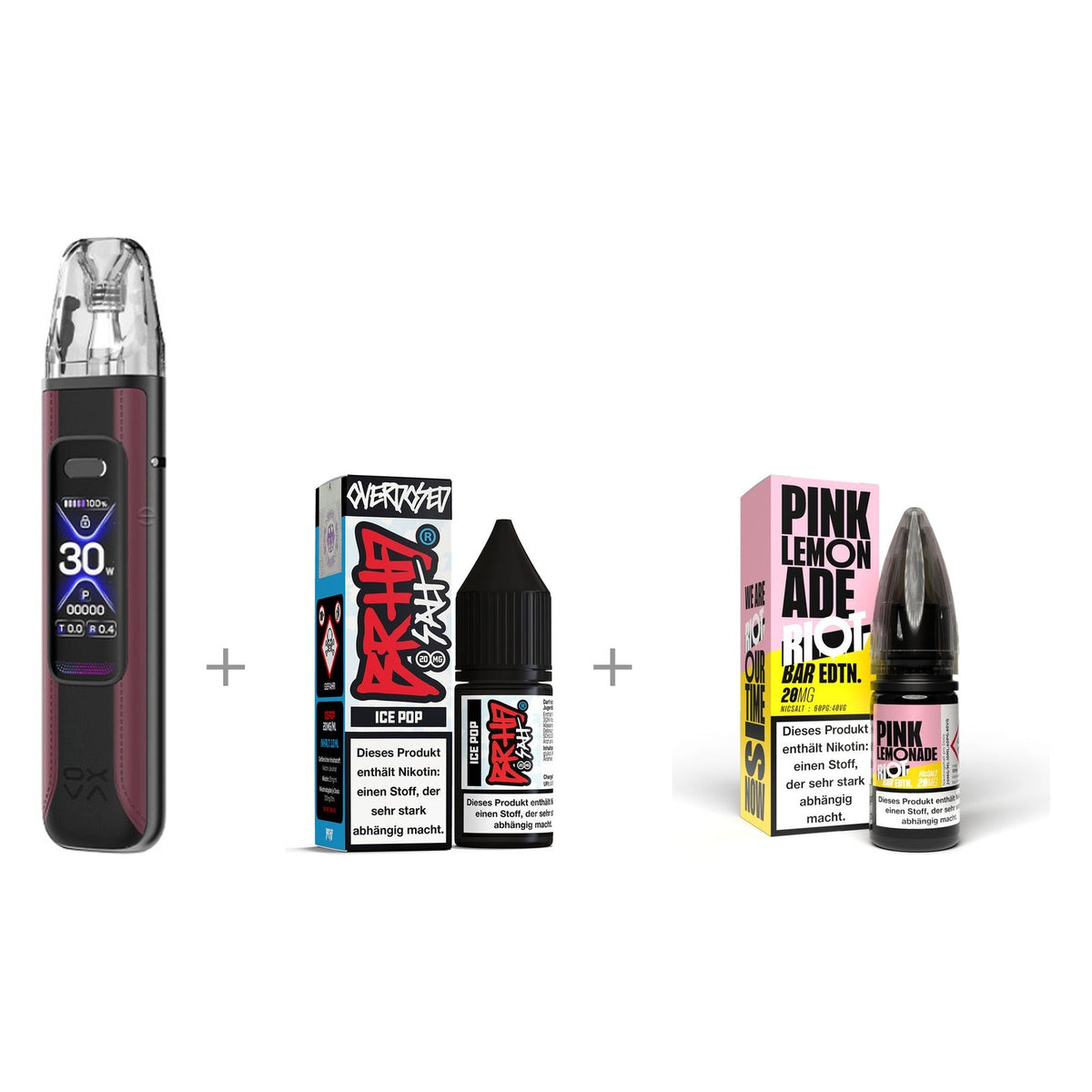 OXVA Xlim Pro 3 Starterkit mit 2 Liquids – Ansicht 10