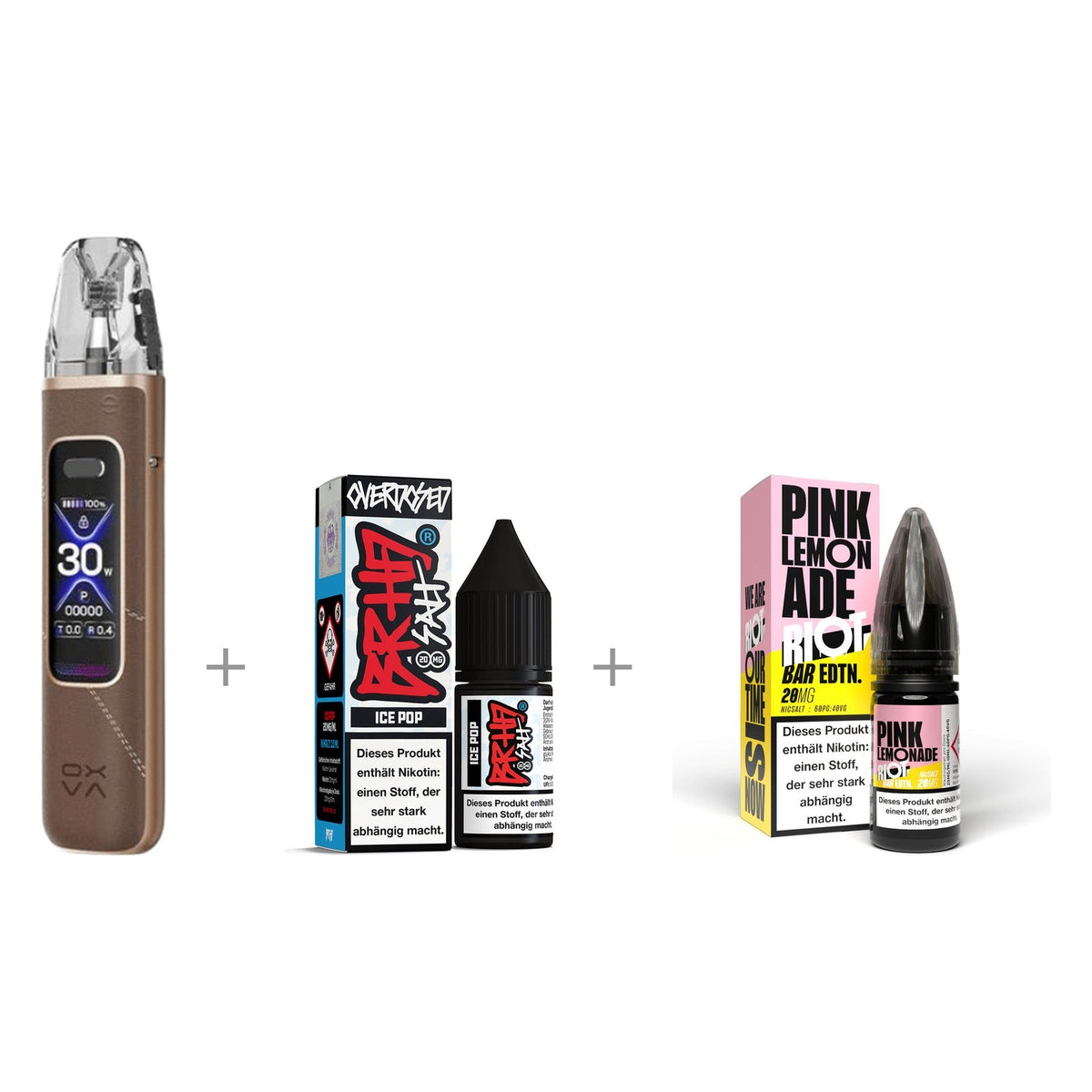 OXVA Xlim Pro 3 Starterkit mit 2 Liquids – Ansicht 11
