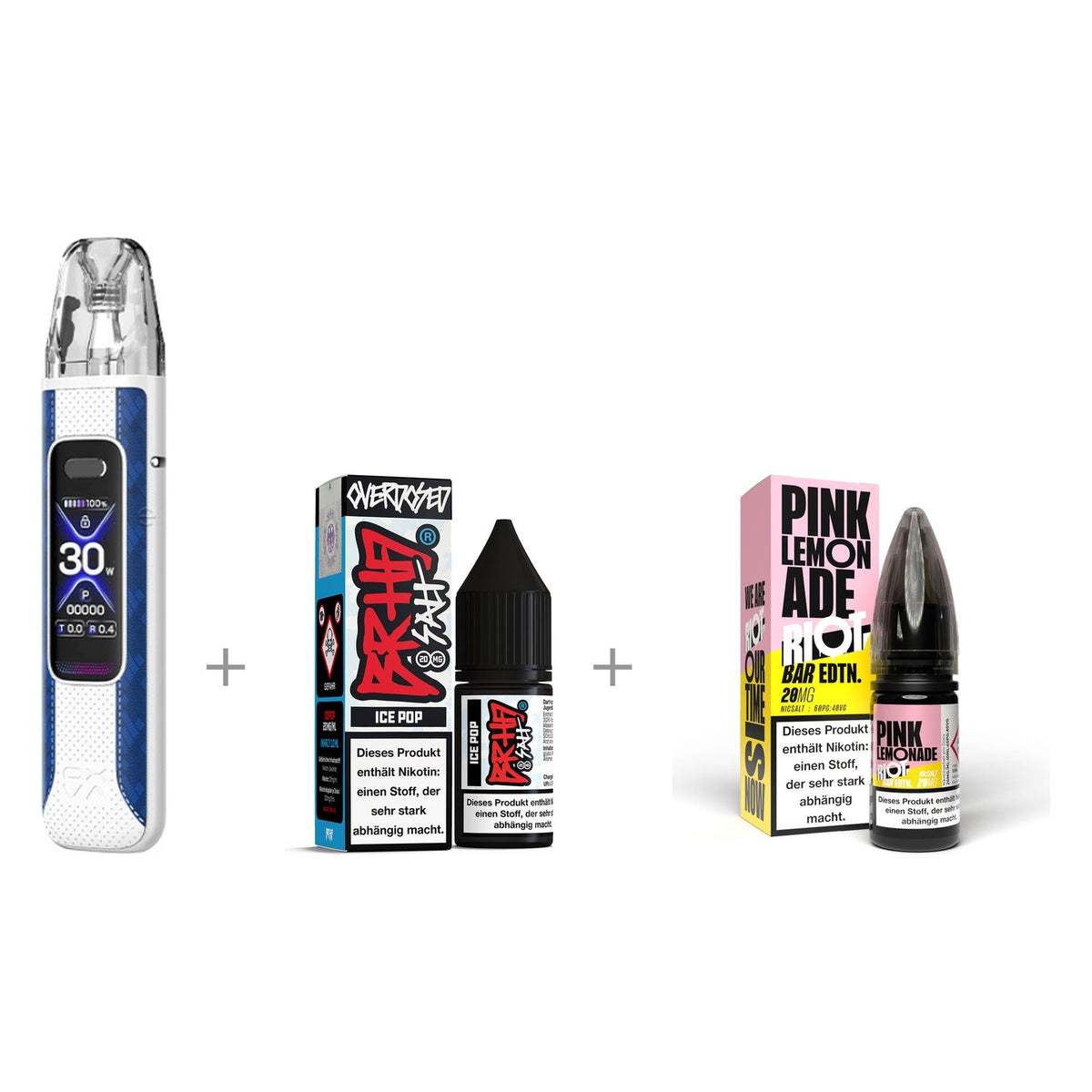 OXVA Xlim Pro 3 Starterkit mit 2 Liquids – Ansicht 12