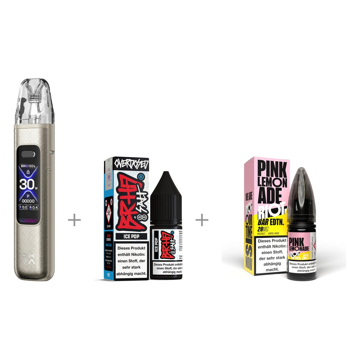 OXVA Xlim Pro 3 Starterkit mit 2 Liquids – Ansicht 13
