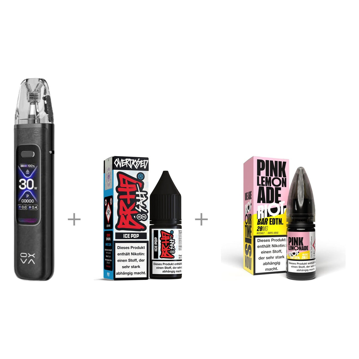 OXVA Xlim Pro 3 Starterkit mit 2 Liquids – Ansicht 4