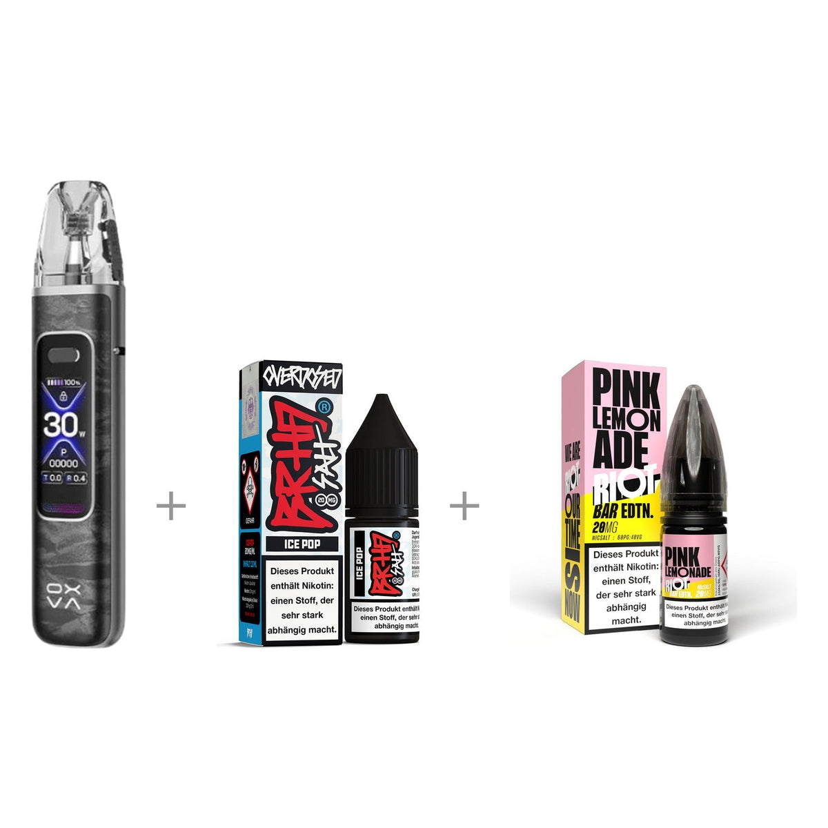 OXVA Xlim Pro 3 Starterkit mit 2 Liquids – Ansicht 5