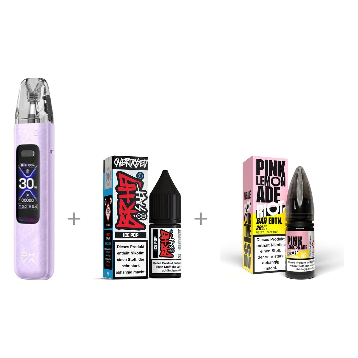 OXVA Xlim Pro 3 Starterkit mit 2 Liquids – Ansicht 6