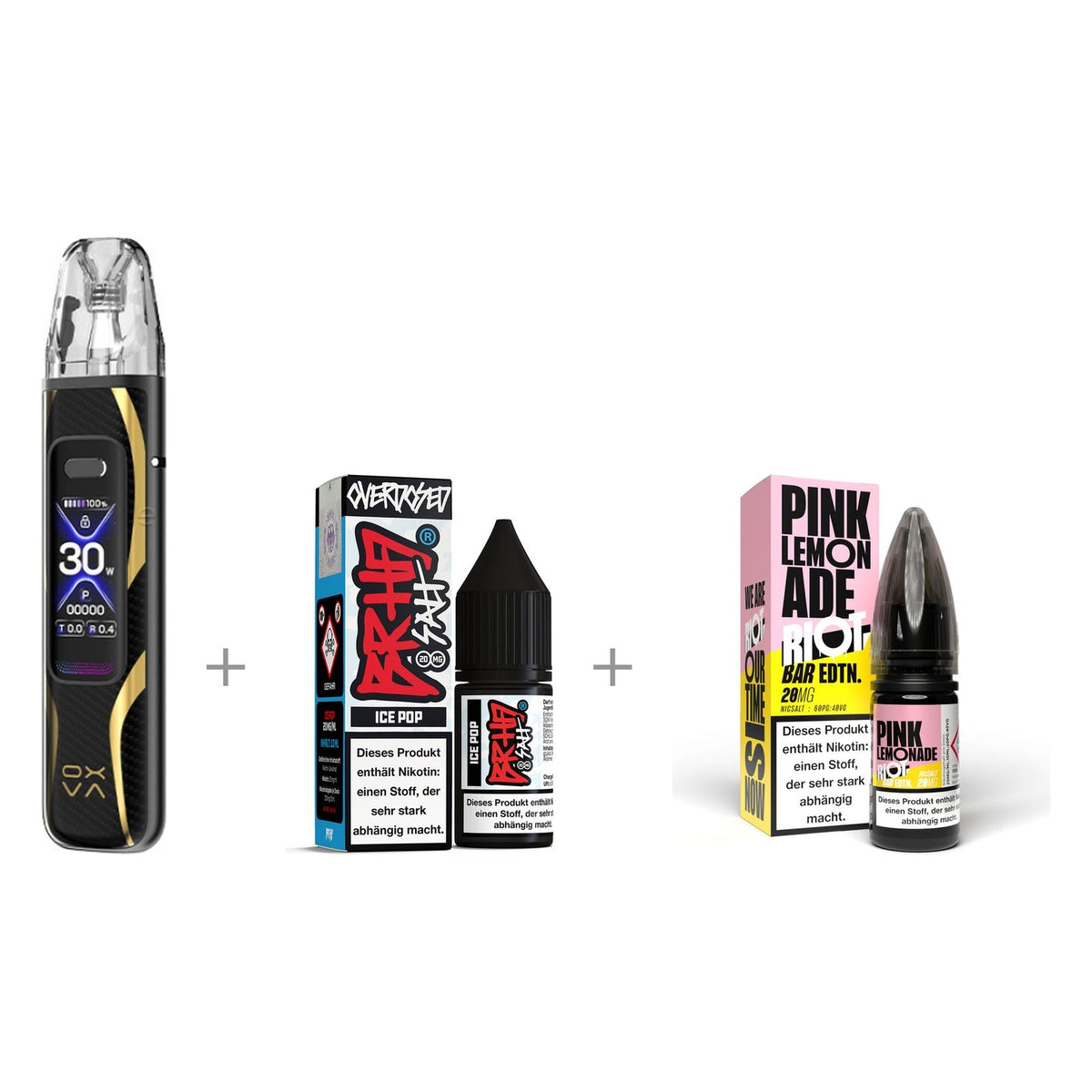 OXVA Xlim Pro 3 Starterkit mit 2 Liquids – Ansicht 8