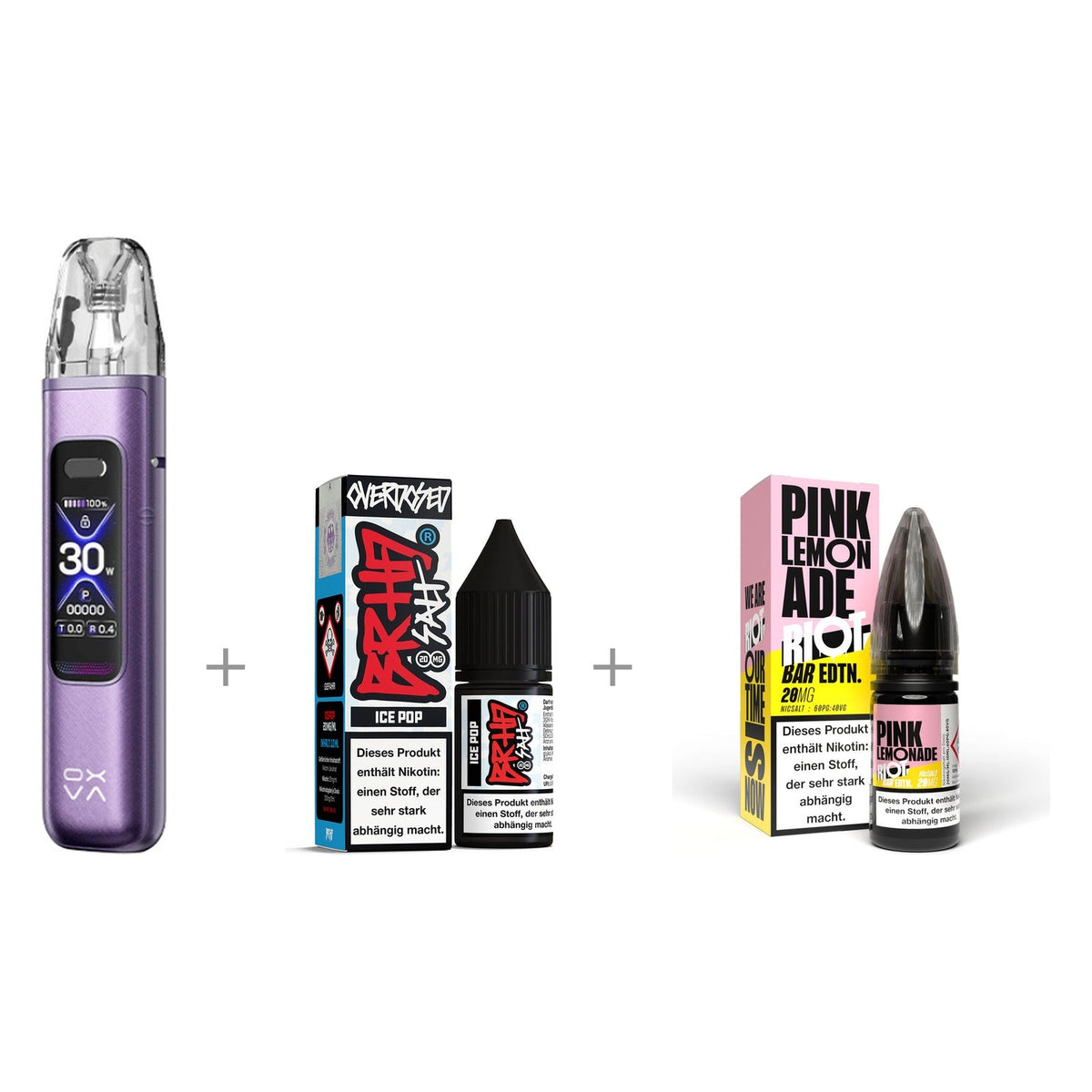 OXVA Xlim Pro 3 Starterkit mit 2 Liquids – Ansicht 9