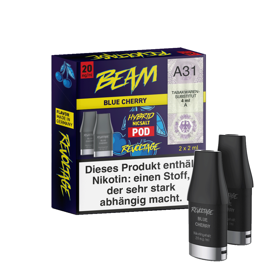 Revoltage BEAM Pods, 2er-Pack, 20 mg/ml – Ansicht 3