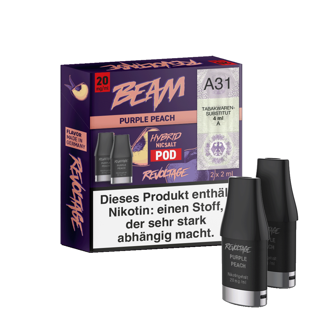 Revoltage BEAM Pods, 2er-Pack, 20 mg/ml – Ansicht 5