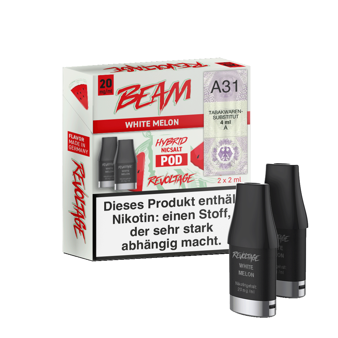Revoltage BEAM Pods, 2er-Pack, 20 mg/ml – Ansicht 8