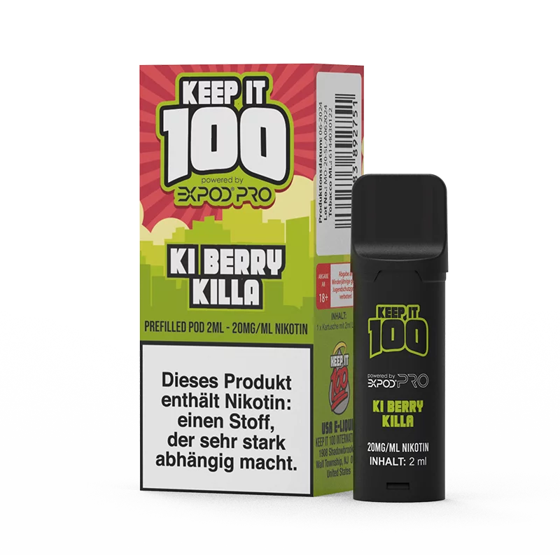 Keep it 100 Pod - Ki Berry Killa 20mg für ELFA