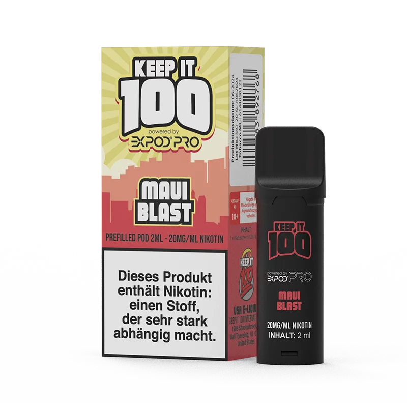 Keep it 100 Pod - Maui Blast 20mg für ELFA