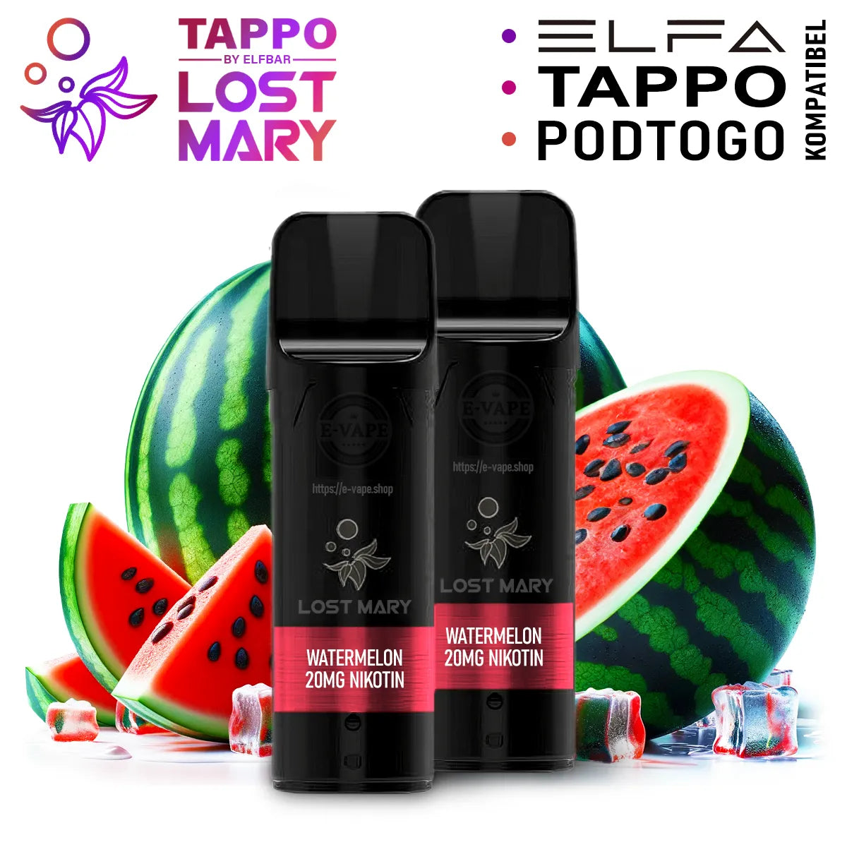 ELFA TAPPO Pods Watermelon