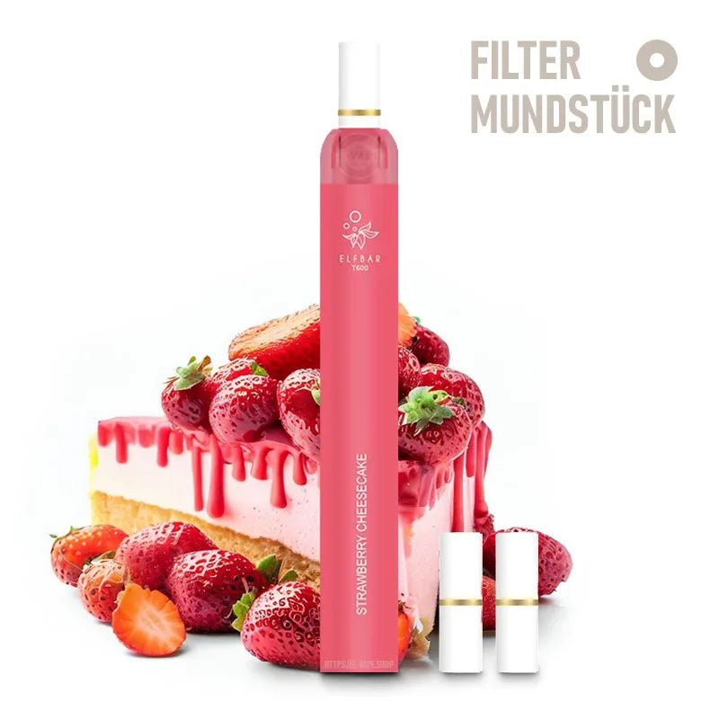 Elfbar T600 🞉 Filter Strawberry Cheesecake 20 mg - Elfbar600.bayern